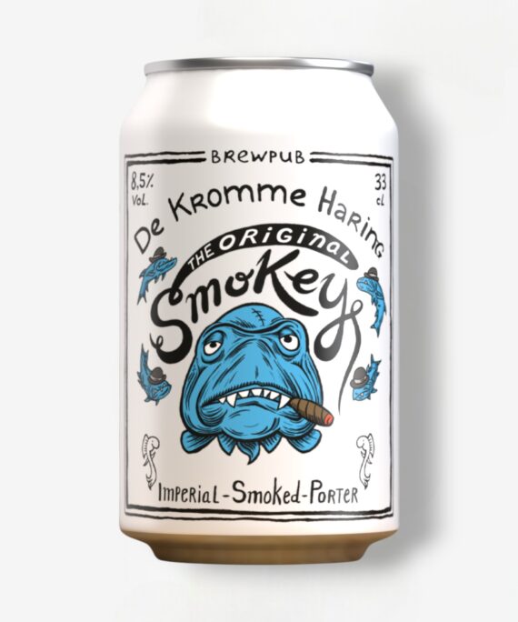DE KROMME HARING SMOKEY 33CL