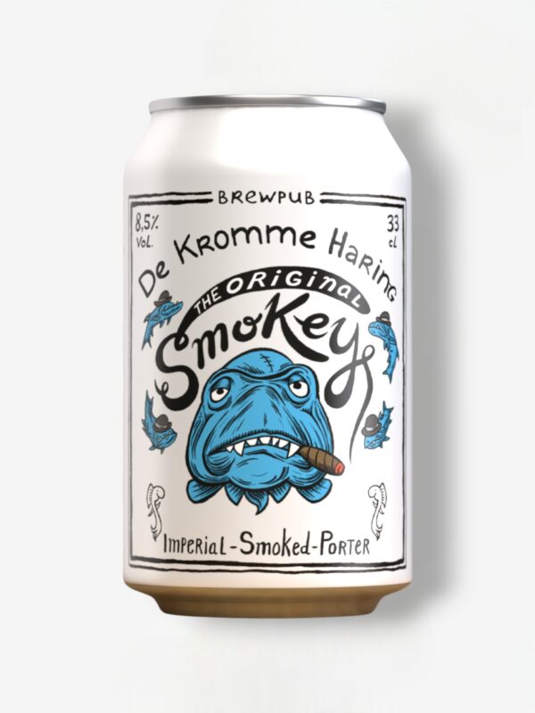 DE KROMME HARING SMOKEY 33CL