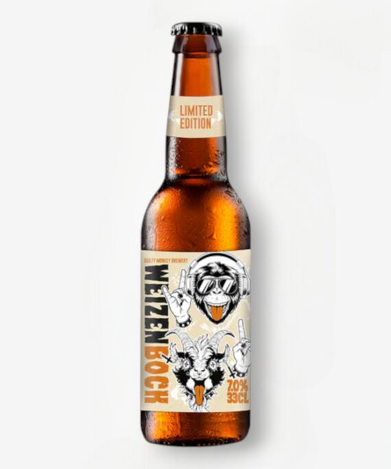 GUILTY MONKEY WEIZENBOCK 33CL