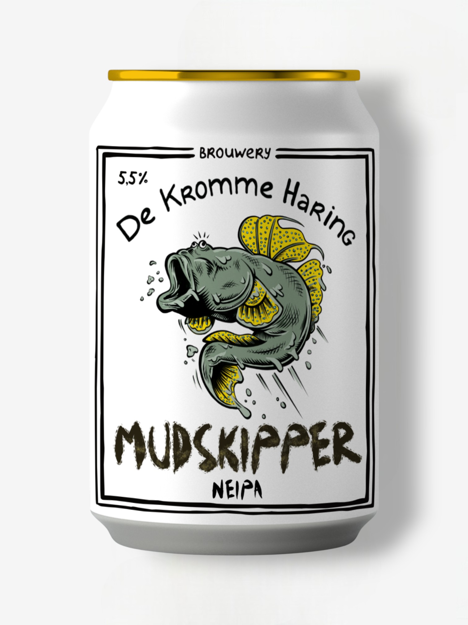 DE KROMME HARING MUDSKIPPER 33CL