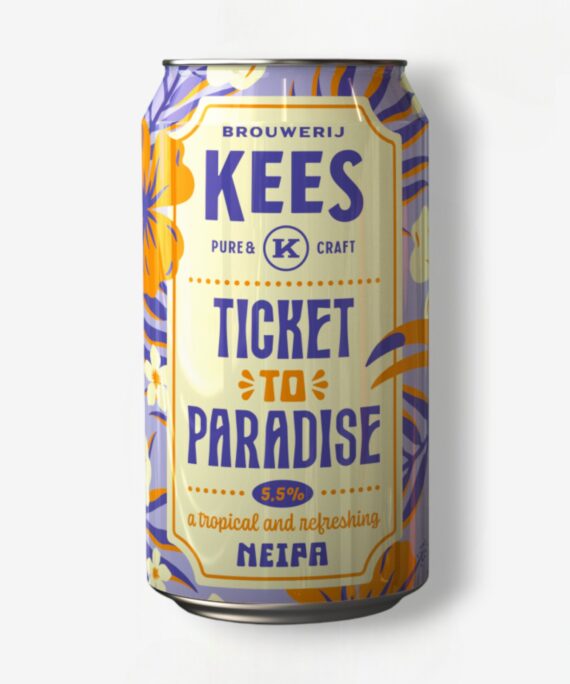 BROUWERIJ KEES TICKET TO PARADISE 33CL