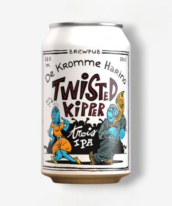 DE KROMME HARING TWISTED KIPPER 33CL