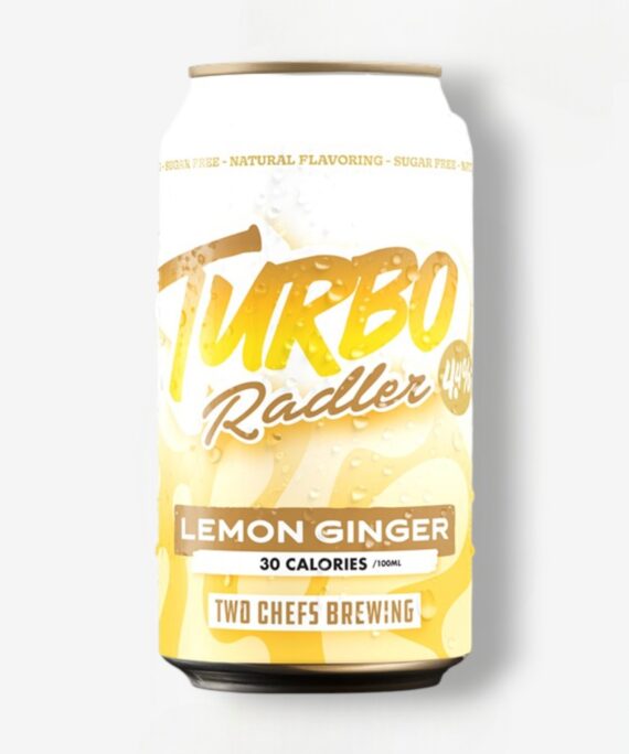 TWO CHEFS BREWING TURBO RADLER LEMON GINGER 33CL