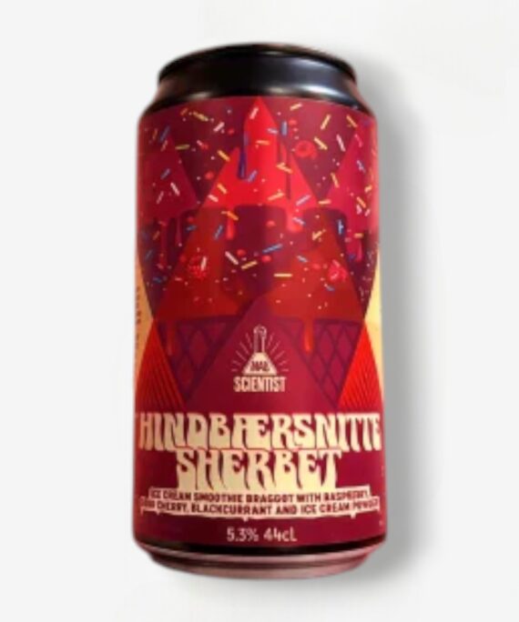 MAD SCIENTIST HINDBAERSNITTE SHERBET 44CL