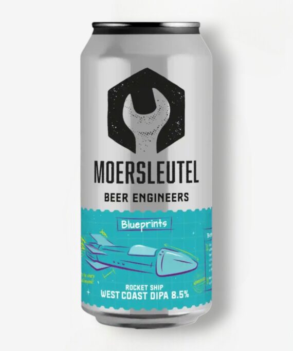 MOERSLEUTEL BLUEPRINTS ROCKETSHIP 44CL