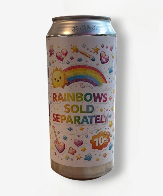 WHITE DOG RAINBOWS SOLD SEPARATELY 44CL
