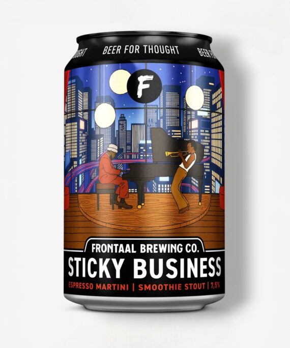 FRONTAAL STICKY BUSINESS ESPRESSO MARTINI 33CL