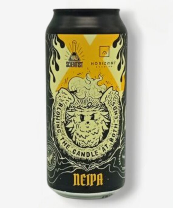 MAD SCIENTIST BLOWING THE CANDLE AT BOTH ENDS 44CL