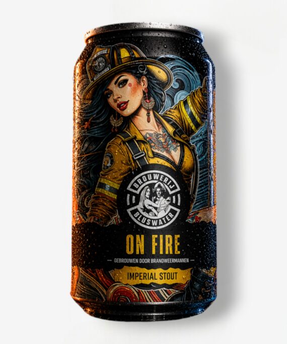 BLUSWATER ON FIRE STOUT 33CL