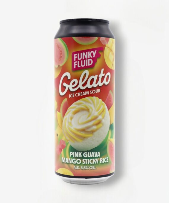 FUNKY FLUID GELATO PINK GUAVA MANGO STICKY RICE 50CL
