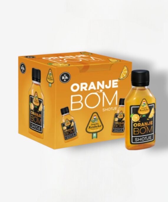 ORANJE BOM SHOTJE 8PACK
