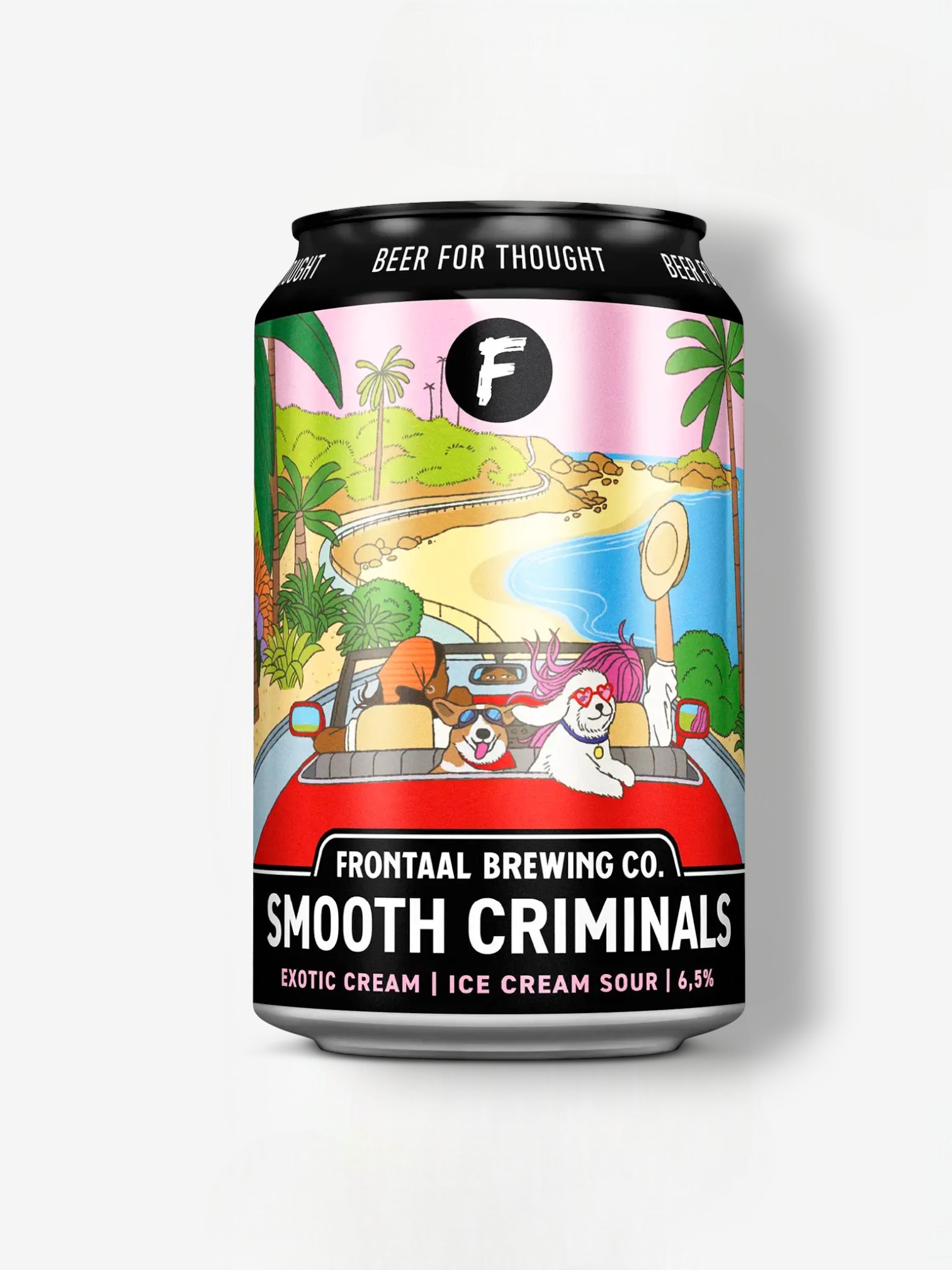 FRONTAAL EXOTIC CREAM ICE CREAM SOUR 33CL
